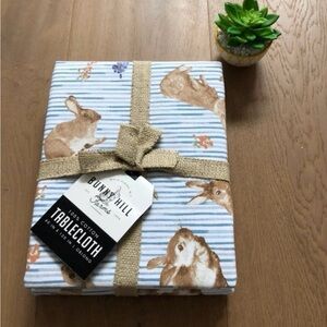 Bunny Hill Farms BHF Easter Tablecloth Oblong